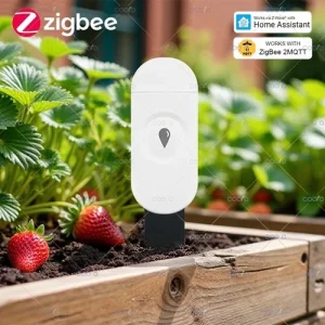 Zigbee Smart Soil Tester Humidity Temperature Moisture Sensor for Plant Garden